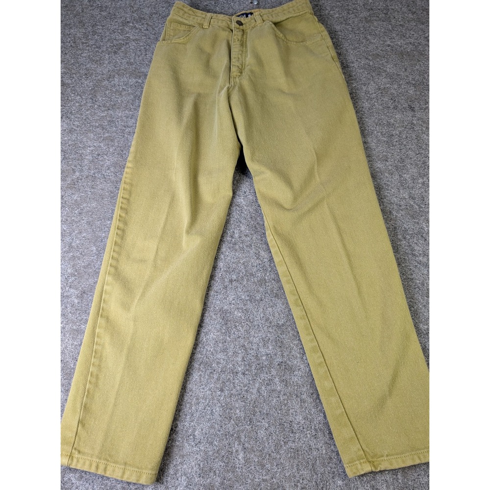 Vintage Gap High Rise Straight Leg Jeans Green Denim Women's 9/10